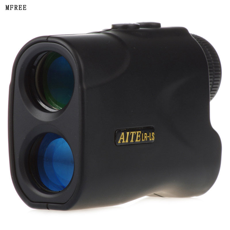Single-barrel laser rangefinder Speed telescope with cross coordinates High-precision electronic ruler 200 fans 5 you 600 meters