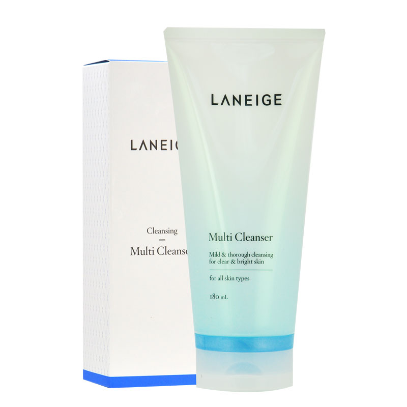 Laneige/兰芝多效净肤洁颜膏女四合一多效洗面奶180ml 深层清洁