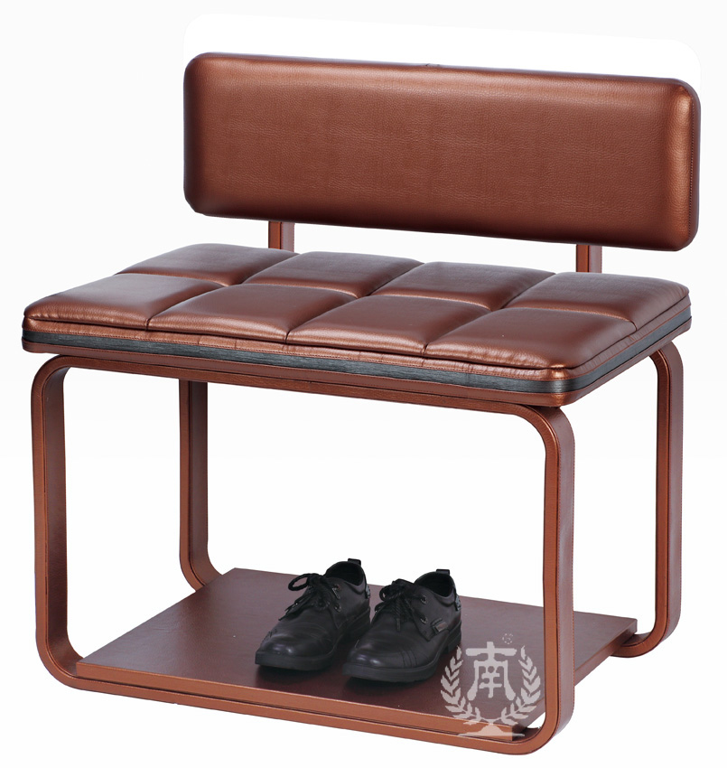 Southern leather surface multi - functional luggage rack hotel room suitcase with luggage stand 3 colors