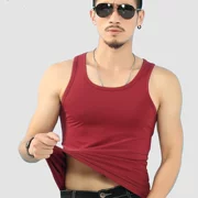 Mùa hè trung niên nam cotton sling áo vest trắng trung niên cotton lỏng áo mồ hôi cũ cha