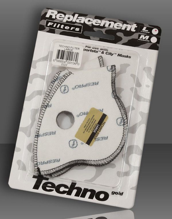 UK RESPRO mask filter element CITY TECHNO SPORTSTA CINQRO sports technology