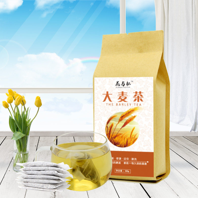 原味大麦茶 袋泡茶  散装浓香型花茶花草茶 适合办公室喝的茶