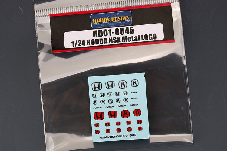 HobbyDesign model Water patch 1 24 Honda NSX logo metal water patch HD01-0045