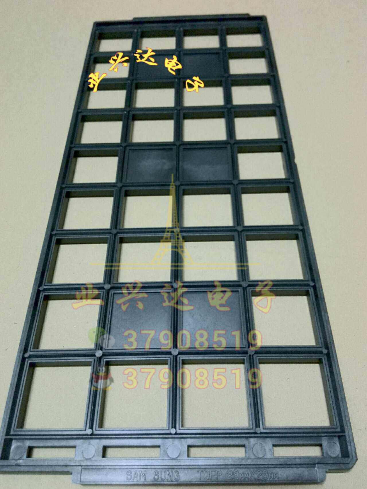 QFP tray IC chip tray anti-static ic tray IC tray tray TQFP28×28