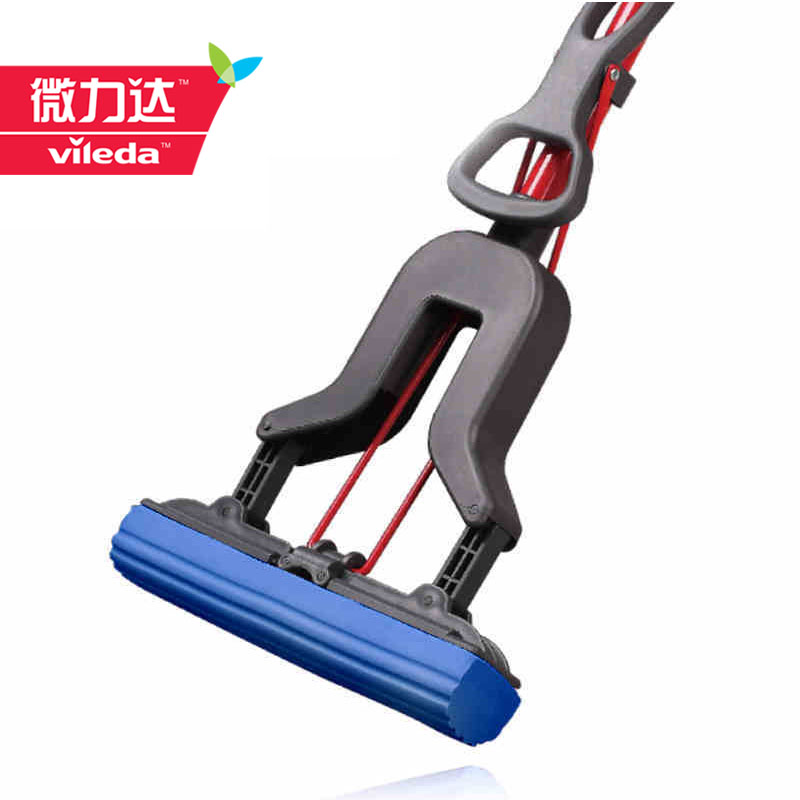 微力达拖把吸水胶棉拖把强效对折挤水海绵拖把木地板多省包邮