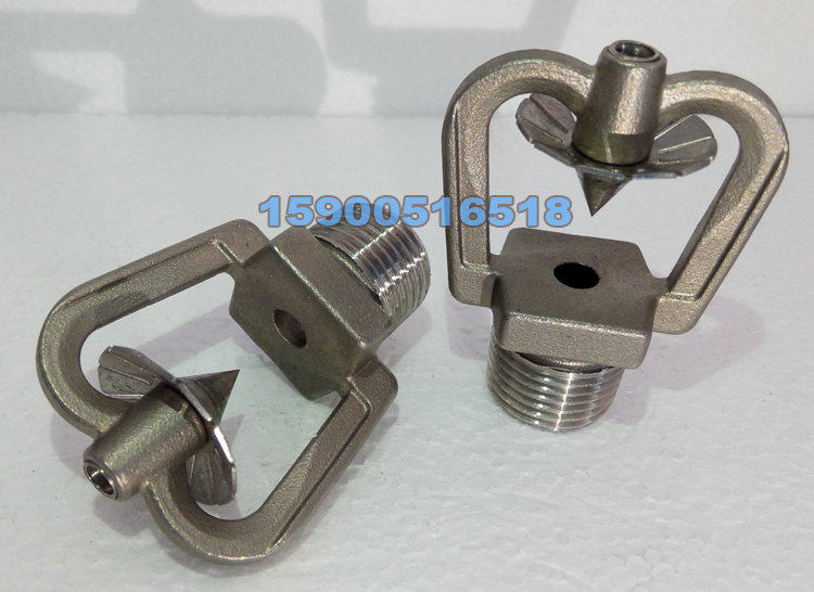 ZSTWC stainless steel medium speed water mist nozzle impact type chemical oil tank special spray head DN15 150℃