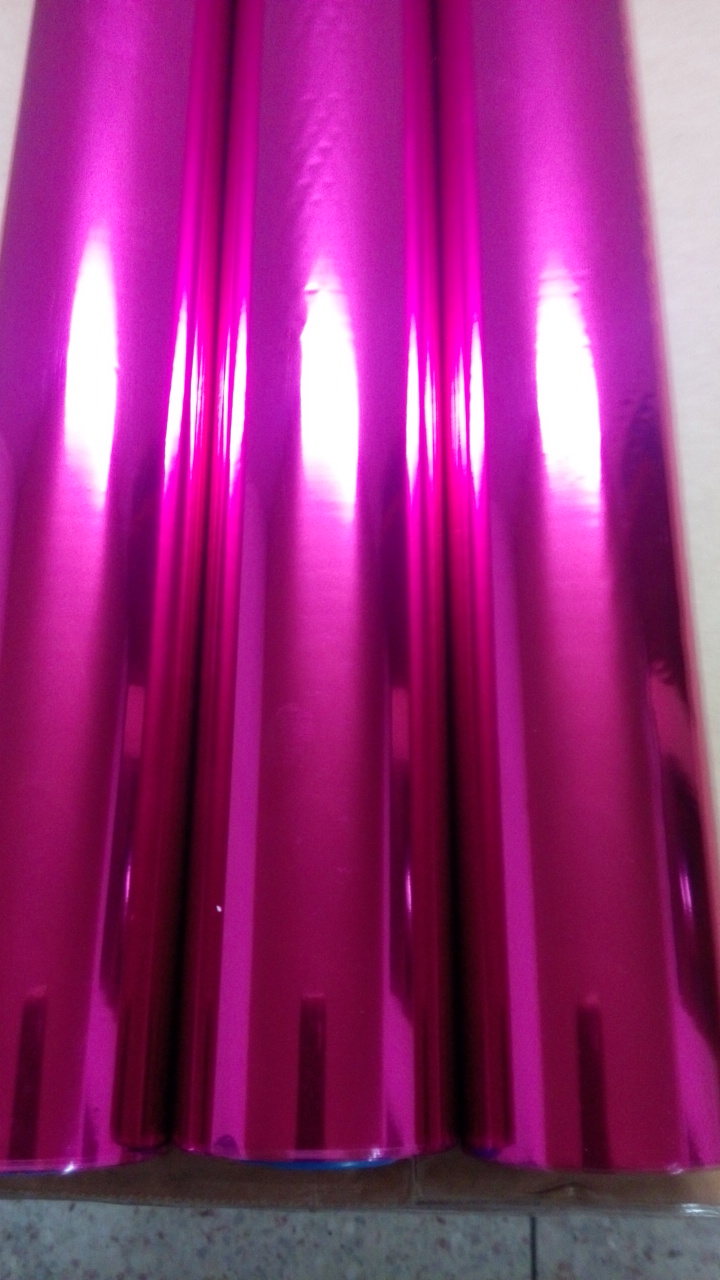 South Korea KOLON imports rose hot stamping paper for PE hose PP PS ABS high-end cosmetic hot stamping