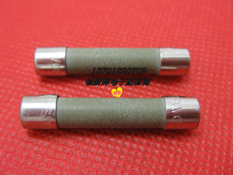 Imported British BUSSMANN ceramic fuse 6 3*32 F15A250V ABC15A spot