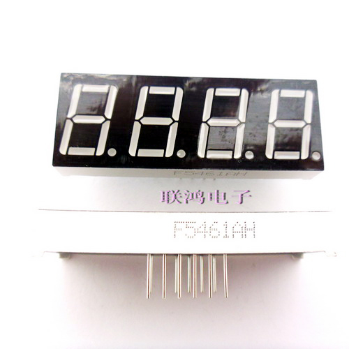 5461 AH Digital Tube 0 56 inch 4 bit LED Digital Tube Toyin High Red Light