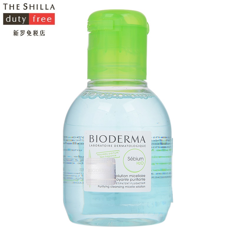 [新罗免税店]Bioderma/贝德玛 净妍控油卸妆洁肤水100ml卸妆水
