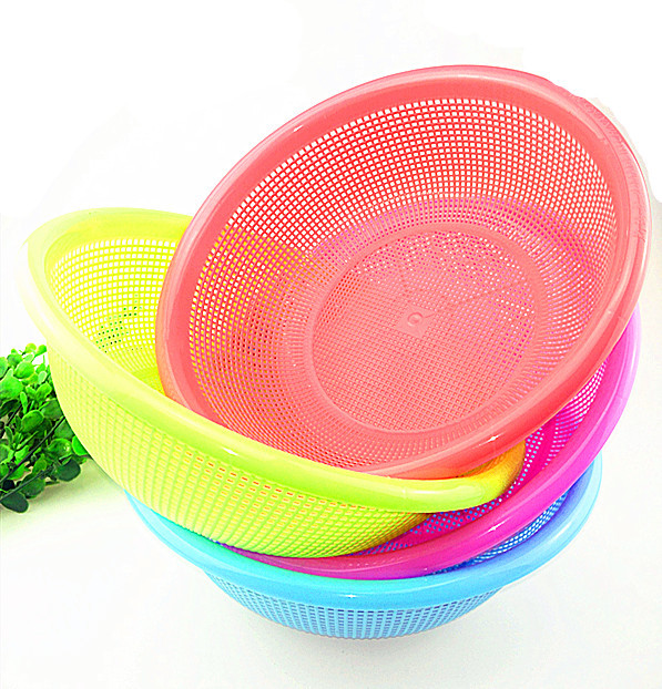 I2244 new increased rice screen < 10 starting a single price > hollowed-out water basket plastic RMBtwo store-Taobao