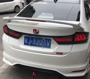 Honda new front fan sơn đuôi 15-17 sửa đổi đặc biệt trang trí xe miễn phí đấm đuôi với phanh ánh sáng