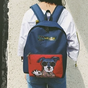 Túi đi học nữ phiên bản tiếng Hàn của trường trung học phổ thông Harajuku ulzzang, ba lô đơn giản, đa năng cá tính