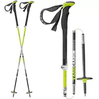 Spot Leki Micro Tour Stick Vario Carbon sợi / carbon trekking cực Mục đích trượt tuyết kép - Gậy / gậy gậy chống chân