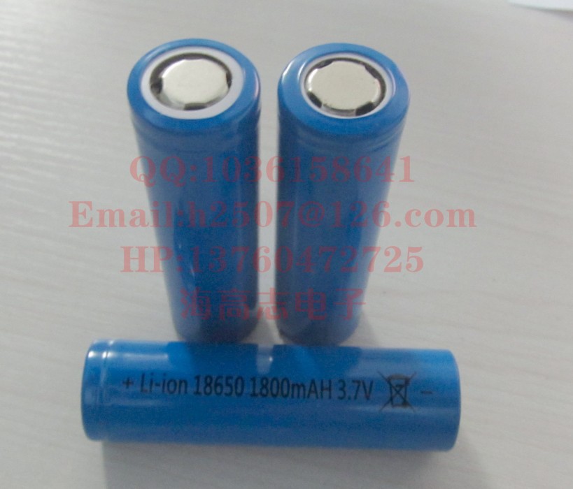Lithium battery LIR18650 enough 2000MAH rechargeable lithium battery custom maintenance 2 sections 3 sections in series and parallel