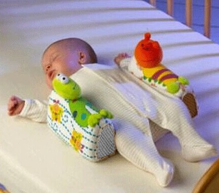 Export original single S home baby anti-rollover pillow side sleeper can be used as fixed pillow original color box packaging