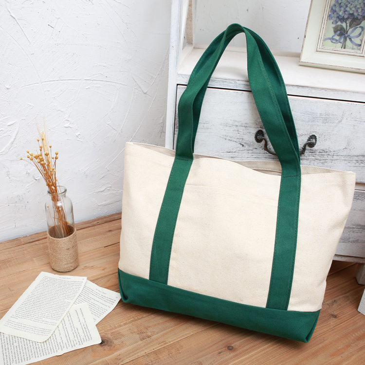 Custom canvas shoulder bag handbag printed logo custom canvas linen drawstring drawstring pocket shoulder bag