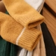Nhật Bản rắn màu thêu gấu khăn dày ống vớ mùa thu và mùa đông ấm áp terry đáy cotton nữ vớ