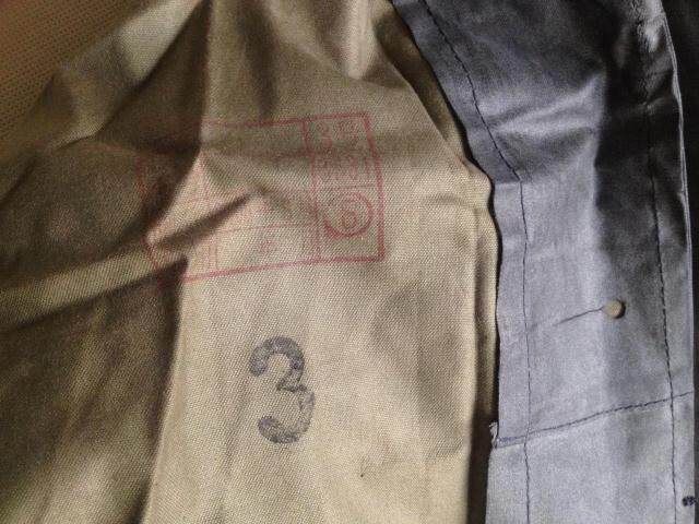 Vintage rubber sleeveless raincoat