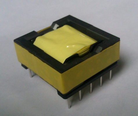 EFD25 horizontal 5 5-row distance 22 5-foot distance 5LED switching power supply drive high-frequency transformer production