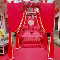 2018 new wedding props Xiting Wedding ceremony Happy princess pavilion Flower pavilion Wishing flower hall Apple pavilion