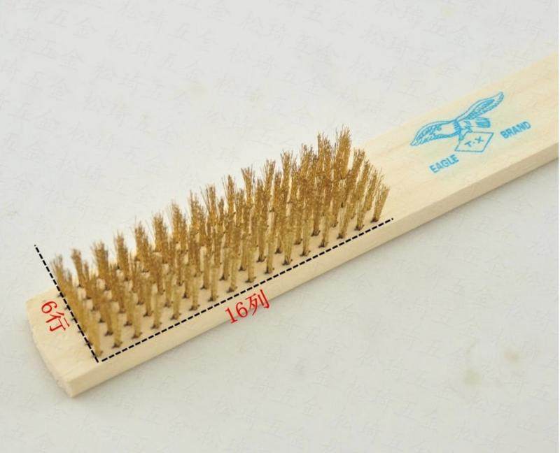 Soft-style hard wire brushed solid wood grip workmanship excellent price-performance high use wide