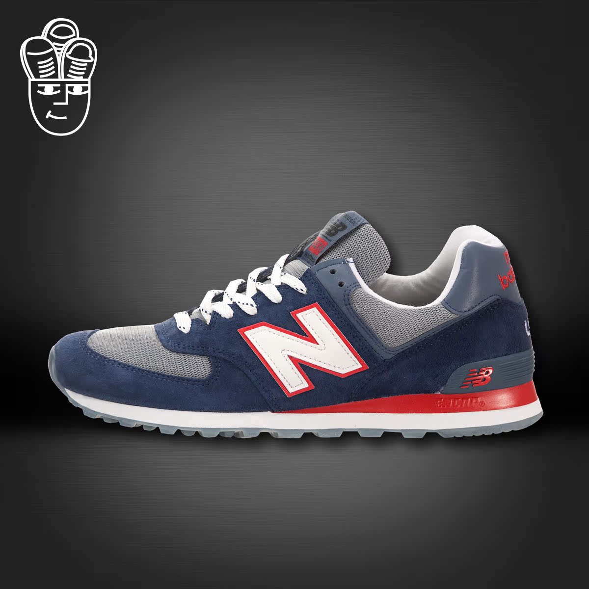 New Balance 574 NB男子复古跑鞋 运动休闲鞋 限量美产 麂皮翻毛
