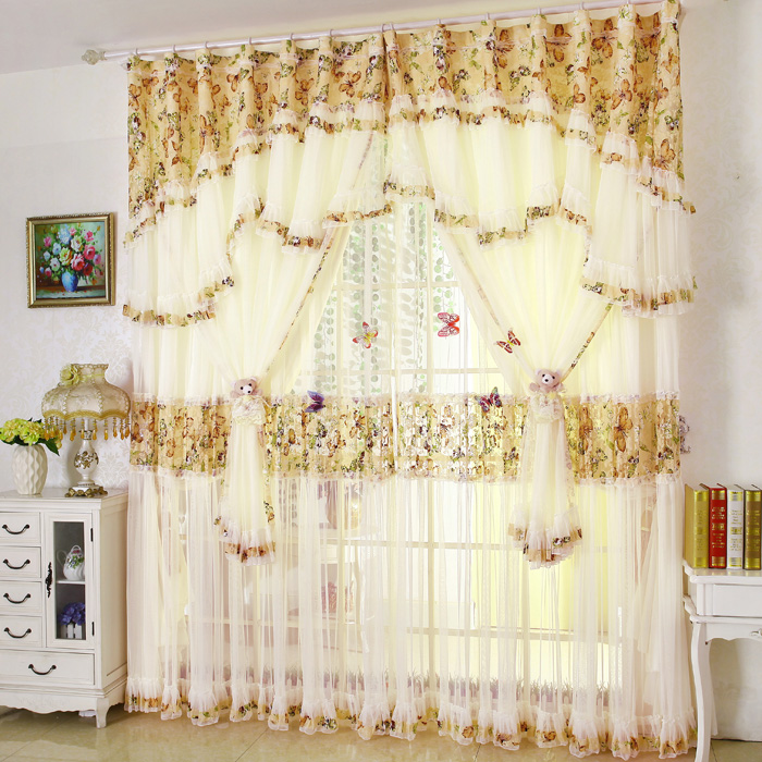 Usd 41 73 Modern Minimalist Korean Fresh Lace Curtains Princess Modern Minimalist Korean Fresh Lace Curtains Princess Finished Custom Bedroom Living Room Window Shade