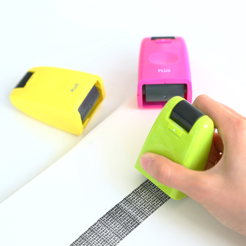 Pulesi security seal garbled seal cover stick Portable mini roller security seal Express single leak-proof