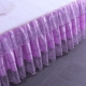 phong cách mùa hè phần giường ren bedspread váy của máy lạnh ghế lụa băng bộ Ruanxi khăn trải giường của ren 1.5m1.8 trượt mét - Váy Petti 	chân váy giường Váy Petti