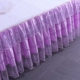 phong cách mùa hè phần giường ren bedspread váy của máy lạnh ghế lụa băng bộ Ruanxi khăn trải giường của ren 1.5m1.8 trượt mét - Váy Petti Váy Petti