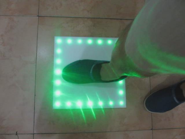 Piezoelectric power generation floor Piezoelectric floor power generation floor floor power generation tiles