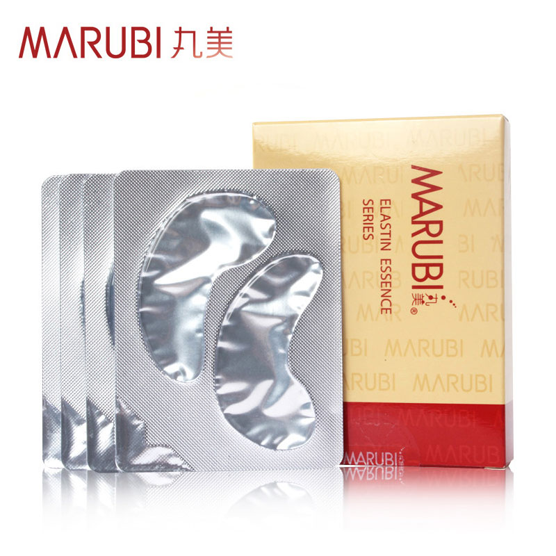 Marubi/丸美弹力蛋白水晶眼贴膜4对装 淡化细纹紧致眼周