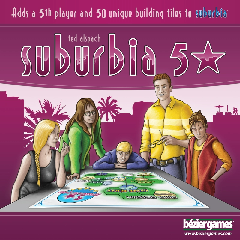 [Bulygames] Suburbia Suburb Extension # 2 5 Stars English Trò chơi trên bảng chính hãng Spot - Trò chơi trên bàn