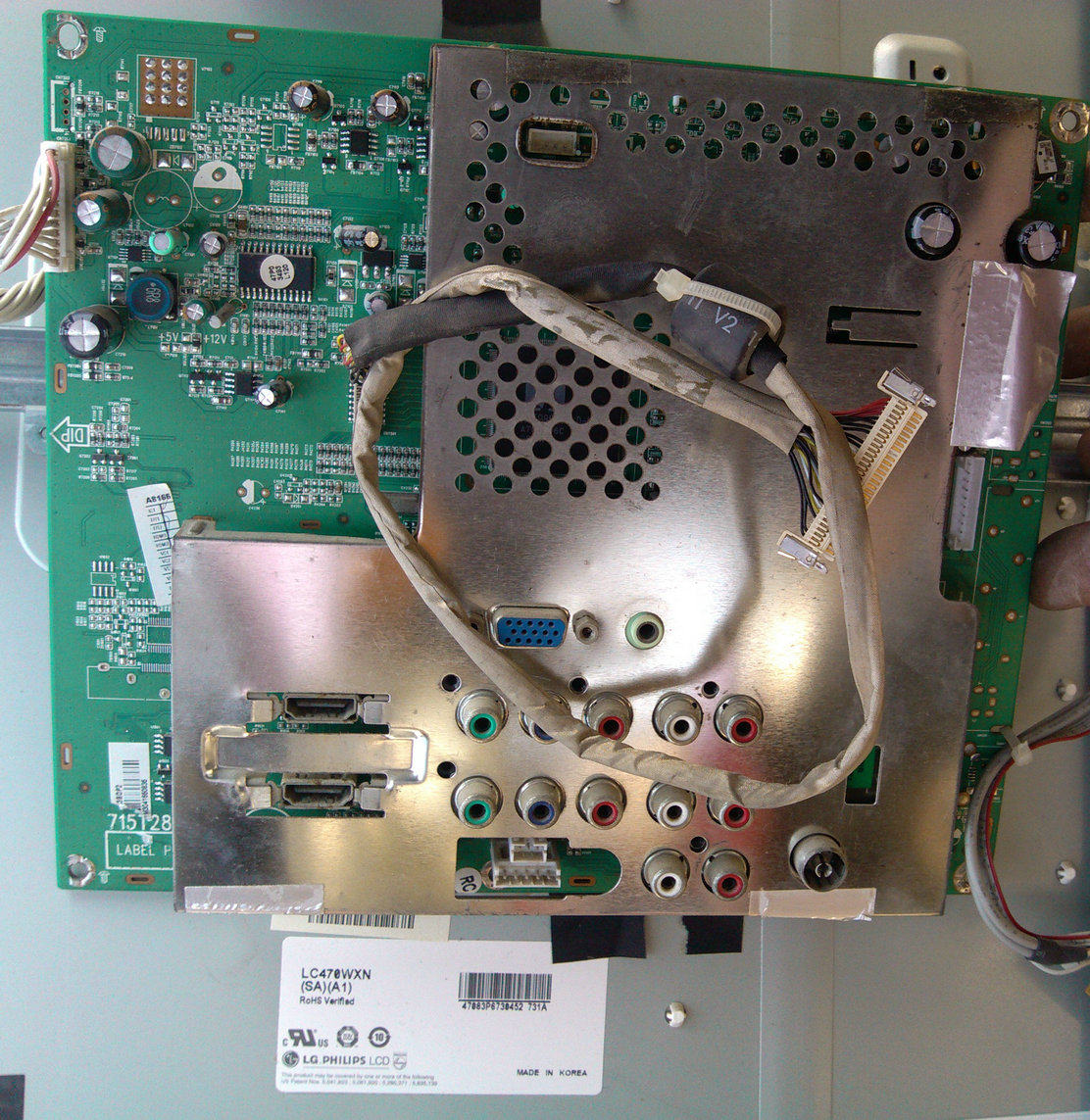 Philips 47PFL3403 93 selling program motherboard 715T2878-2 LG Philips screen LC470WXN
