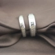 Cặp đôi bằng thép không phai phong cách titan đôi nam nữ đơn giản mẫu Great Wall to ring ring hot sale - Nhẫn