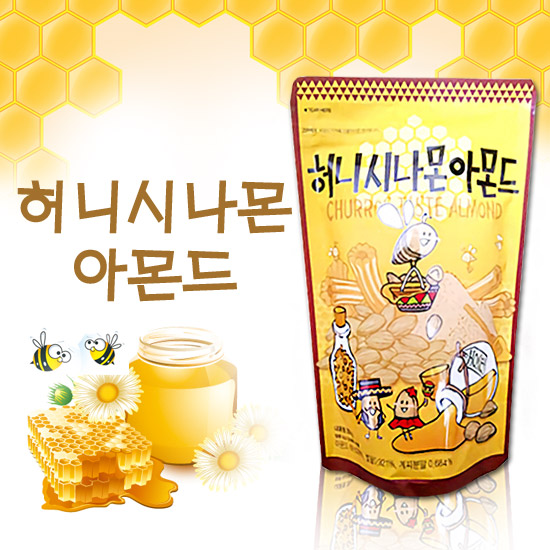 韩国[集货]蜂蜜黄油桂皮杏仁2包 250*2包