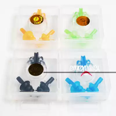Swimming equipment silicone nose clip earplugs anti-water soft plug set combination set to learn swimming companion