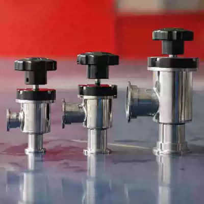 Ultra-high vacuum flapper valve Manual Vacuum angle valve CF valve CF Manual flapper valve knife edge valve