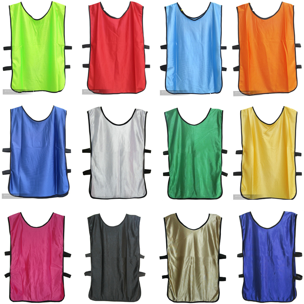 10-piece football vest expansion training advertising vest Adult children's number Kan basketball group confrontation suit