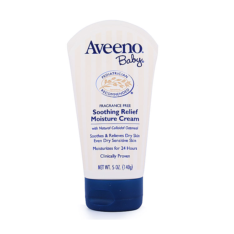 美国 Aveeno baby艾维诺 婴儿宝宝燕麦舒缓乳霜140g 缓解湿疹奶癣