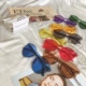 2018 new street beat net red kính râm nữ phiên bản Hàn Quốc của hipster retro phong cách kẹo cao su màu hồng kính burberry Kính râm