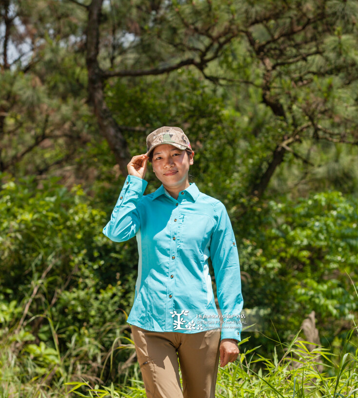 Hylaeion Rainforest Women's Outdoor Stretch Breathable Moisture Wicking Quick Dry Top Casual Quick Dry Shirt