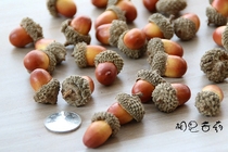  zakka simulation acorn pinecone pine tower pastoral style Christmas day retro window decoration photo props background