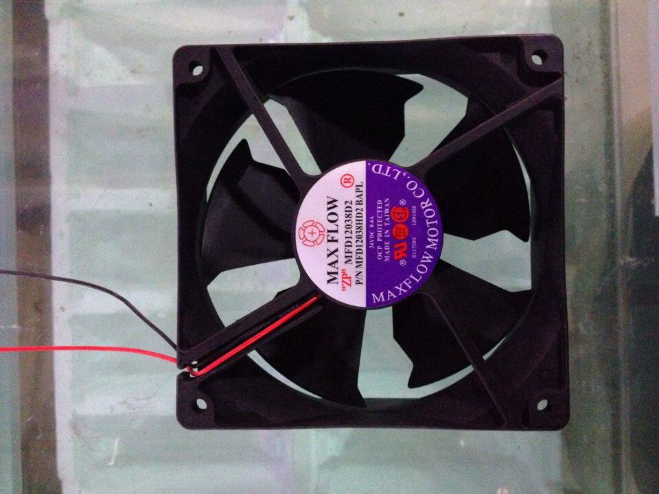 12V 48V Taiwan MFXFLOW 12038 24v 24v 4A 0 large air volume MFD12038D2