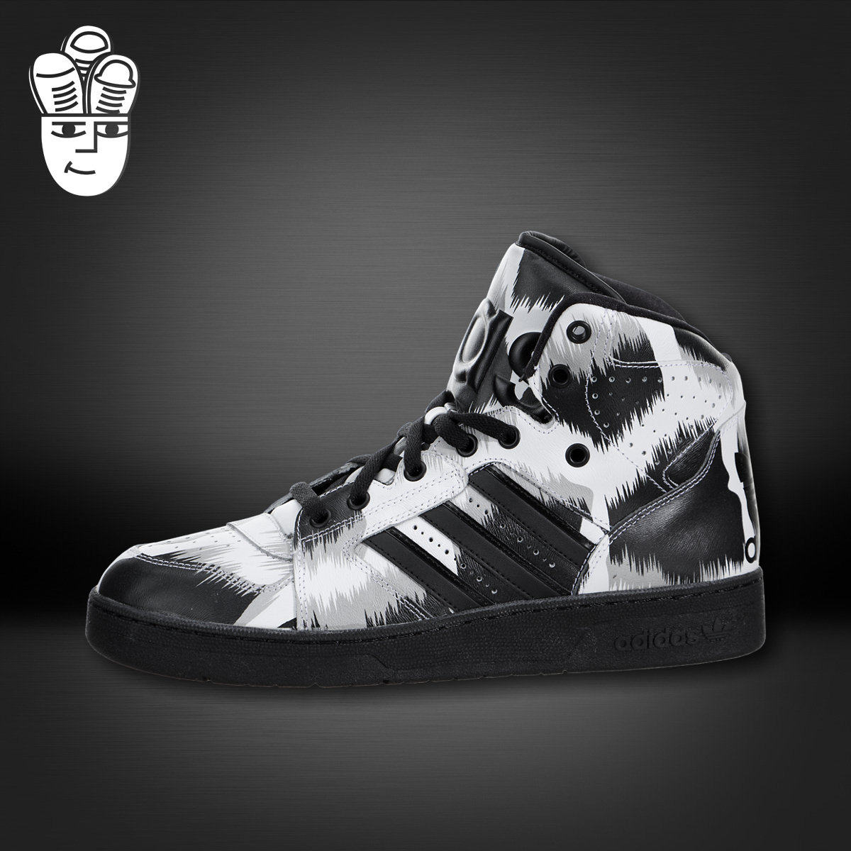 Adidas Jeremy Scott Instinct 阿迪达斯三叶草大鞋舌休闲鞋限量