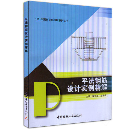 平法钢筋设计实例精解-11G101图集实例精解系列丛书 11G101平法参考书