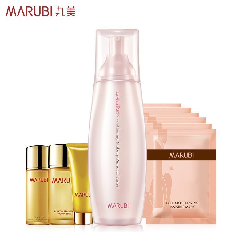 丸美卸妆水正品专卖白色纯色之恋柔肤液温和清爽收敛毛孔深层清洁
