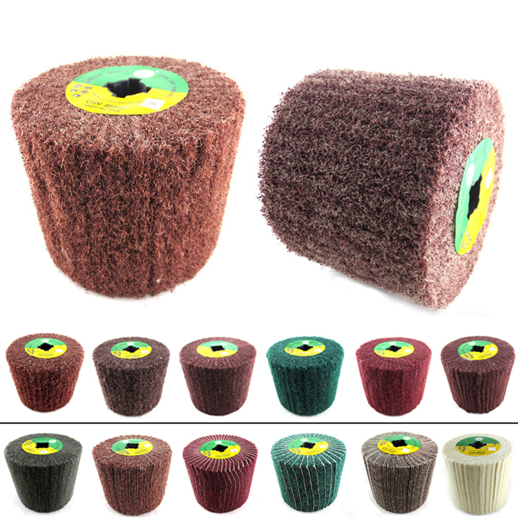 Imported stainless steel drawing wheel Baijie cloth wheel nylon wheel Electric wire drawing machine drawing wheel Polishing wheel