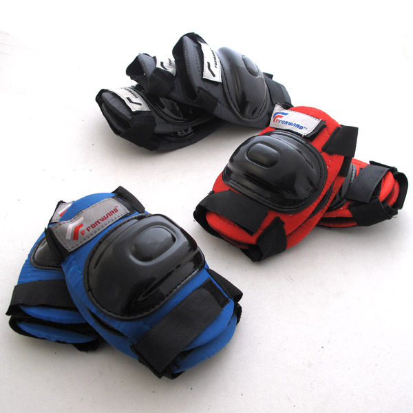 Foreign trade original single]forward children's roller skating scooter bicycle protective gear four-piece set 3 colors into small size medium size